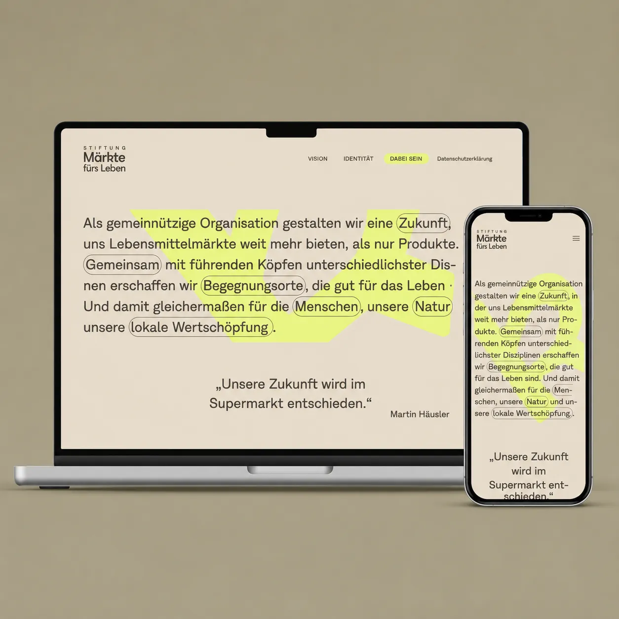 Stiftung Märkte fürs Leben